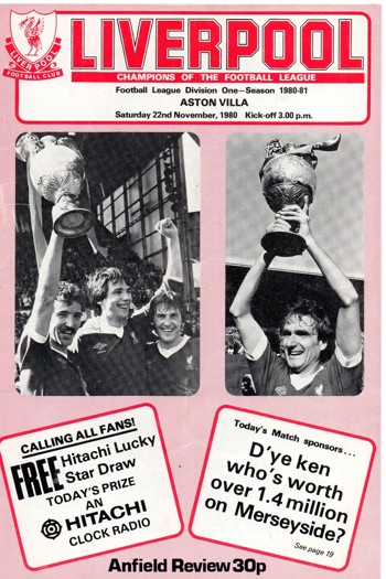 Match programme